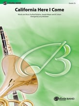 California, Here I Come Concert Band sheet music cover